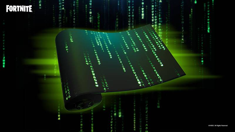 The Matrix, Yeni İfadeler ve Silah Kaplamasıyla Fortnite'a Geldi 1 fortnite matrix