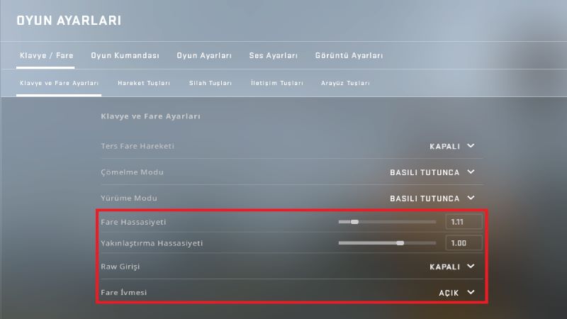 CSGO Mouse Ayarları: Hassasiyet ve DPI Ayarlama Rehberi 4 CSGO Mouse Ayarları