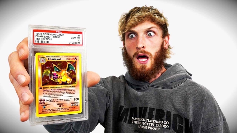 Logan Paul, Pokemon Kartlarına 3.5 Milyon Dolar Harcadı! 1 Logan Paul