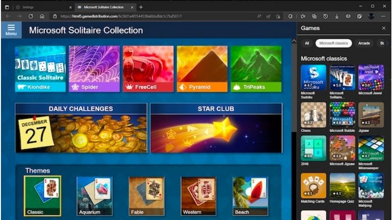 Microsoft Edge'e Oyun Paneli Eklendi 1 Microsoft Edge