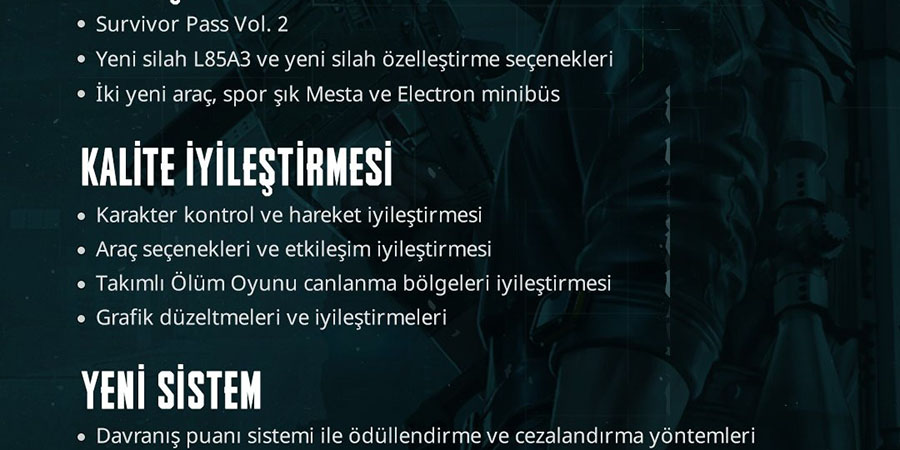 PUBG New State 9 Aralık Güncelleme Detayları Paylaşıldı 1 PUBG New State 9 Aralık Güncelleme