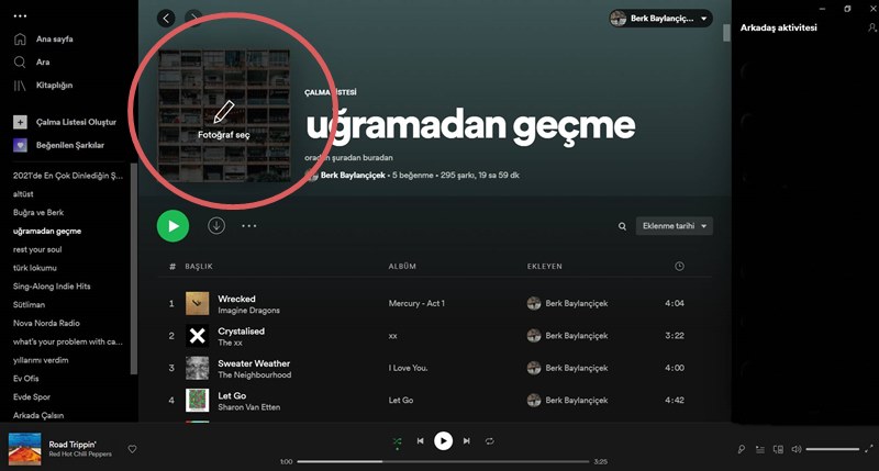 Spotify Çalma Listesi Kapağı Nasıl Değiştirilir? 2 spotify playlist kapagi