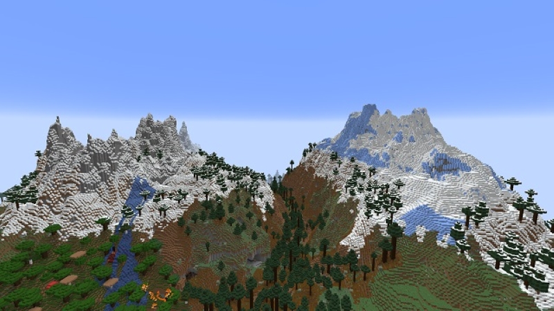 Minecraft En İyi Seedler Listesi 7 Minecraft En İyi Seedler