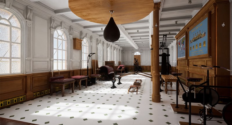 Titanic Oyunundan Unreal Engine 4 Temelli Dev Demo!