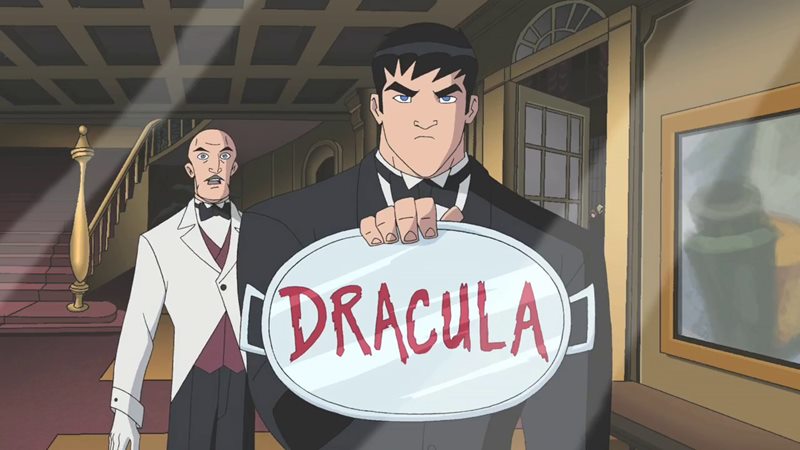 batman vs dracula animasyon