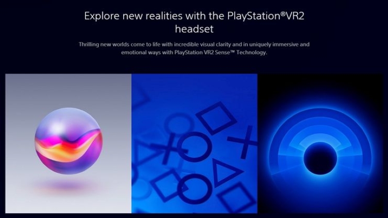 PlayStation VR 2 Web Site