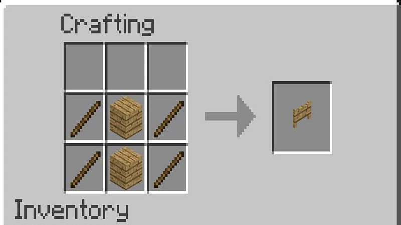 Minecraft Çit Yapımı