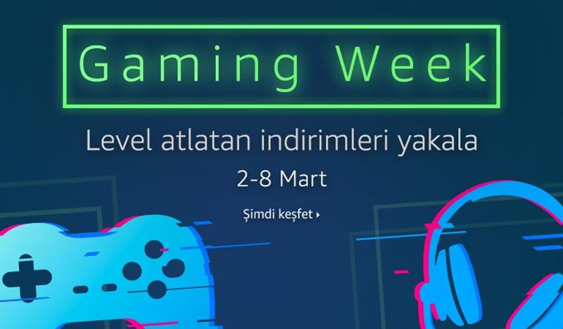 Amazon Gaming Week Başladı! Oyunculara Yönelik Dev İndirimler 1 amazon gaming week