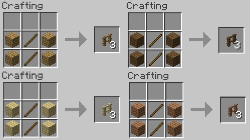 Minecraft Çit Yapımı
