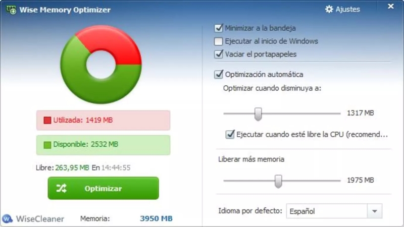 PC İçin En İyi RAM Temizleme Programları 6 RAM Temizleme