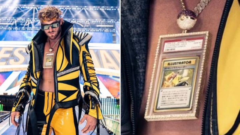 Logan Paul 6 Milyon Dolarlık Pokemon Kartını Kolyesi Yaptı 1 Logan Paul