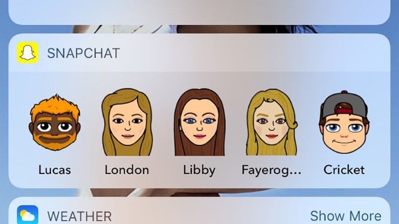 Snapchat Kısayol Oluşturma: Adım Adım Anlattık 7 140539 apps news feature snapchat widget how to add bitmoji chat shortcuts to your home screen image1 ja2o8u3eqr