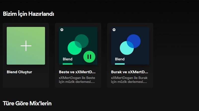 Spotify Blend Nedir, Nasıl Yapılır? 2 Spotify Blend