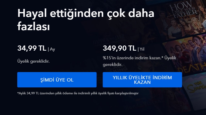 Disney Plus Kaç TL? (Disney+ Aylık Ne Kadar) 1 Disney Plus Kaç TL