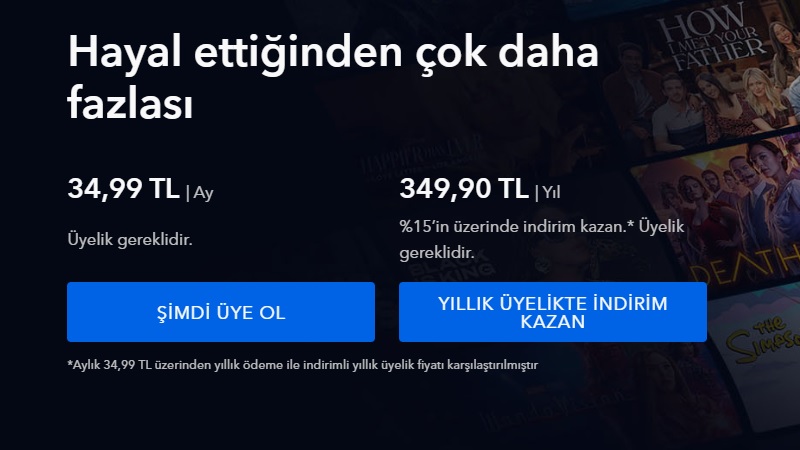 Disney Plus Kaç TL