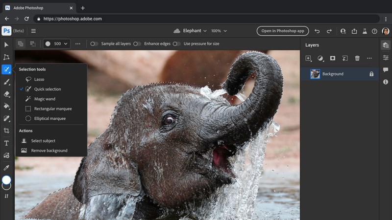 Adobe Photoshop Web Sürümü Ücretsiz Oluyor 1 Adobe Photoshop Web