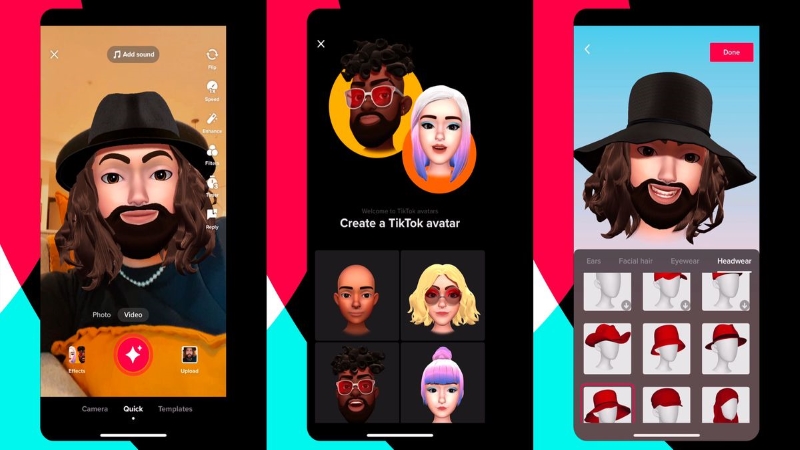 Tiktok'a Snapchat Benzeri Bitmoji Sistemi Geldi 1 Tiktok