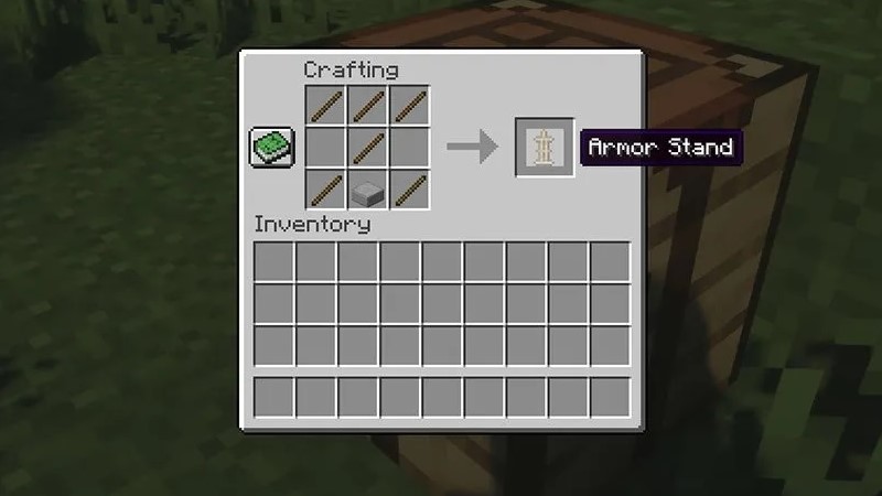 Minecraft Zırh Askısı Yapımı 2 Minecraft Zırh Askısı