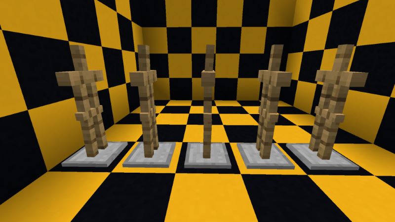Minecraft Zırh Askısı Yapımı 3 Minecraft Zırh Askısı