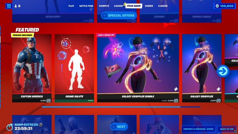 Fortnite'a Kaptan Amerika Geldi! 1 Fortnite