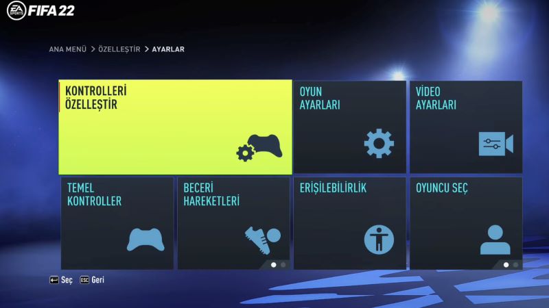 FIFA 22 Klavye Ayarları - En İyi Tuş Kombinasyonları 2 FIFA 22 Klavye Ayarları