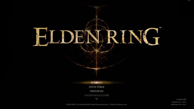 Elden Ring Türkçe Yama Çalışması Tamamlandı! 1 elden ring türkçe yama