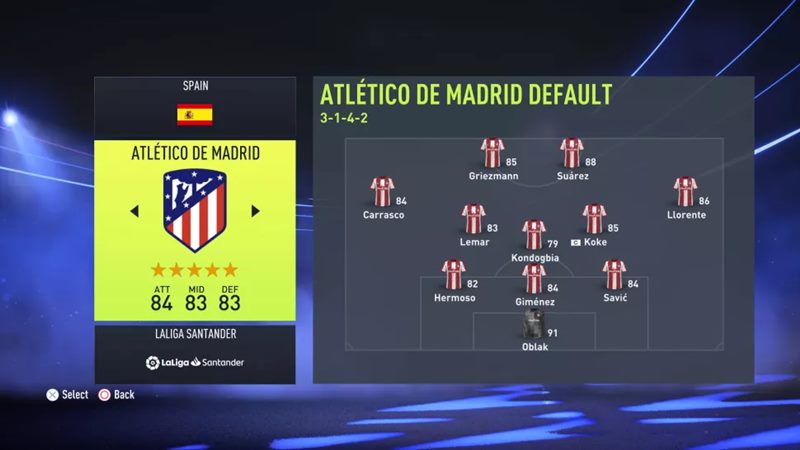 FIFA 22 En İyi Takımlar (Hücum, Orta Saha ve Defans) 8 fifa 22 atletico madrid