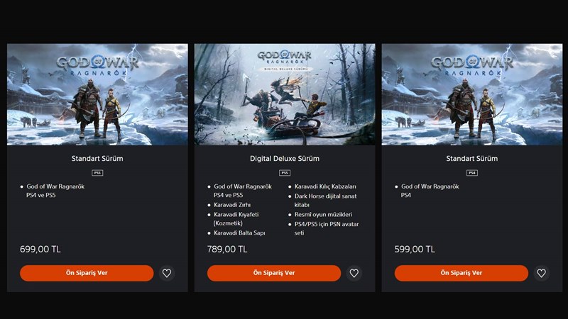 God of War Ragnarok Fiyatı Belli Oldu (Kalpler Kırılabilir) 1 god of war ragnarok fiyatı