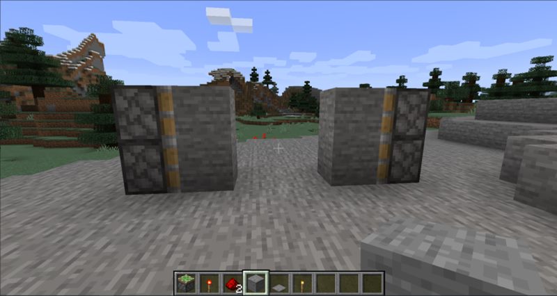 Minecraft Gizli Kapı Yapımı (Üssünüze Girişleri Engelleyin) 3 minecraft gizli geçit