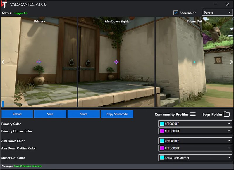 Valorant Crosshair Renk Değiştirme Nasıl Yapılır? 2 valorant crosshair renk değiştirme