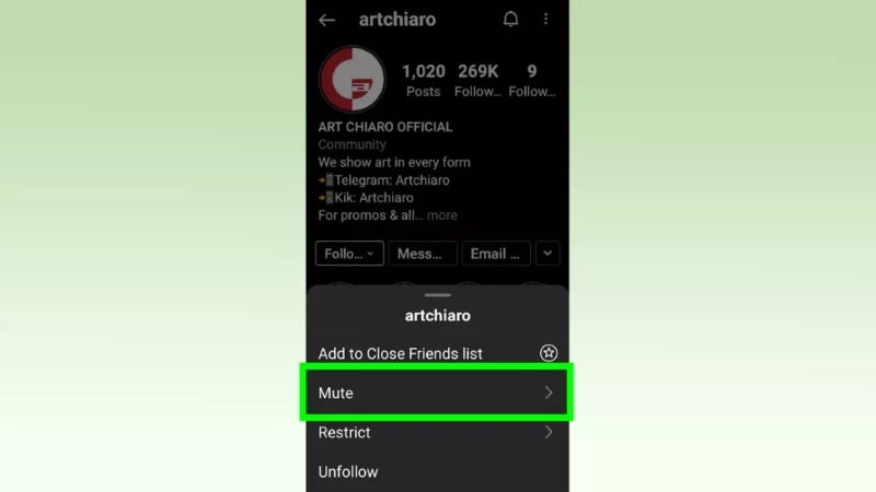 Instagramda Sessize Alınan Hesaplar Nasıl Kaldırılır? 2 Instagramda Sessize Alınan Hesaplar Nasıl Kaldırılır?
