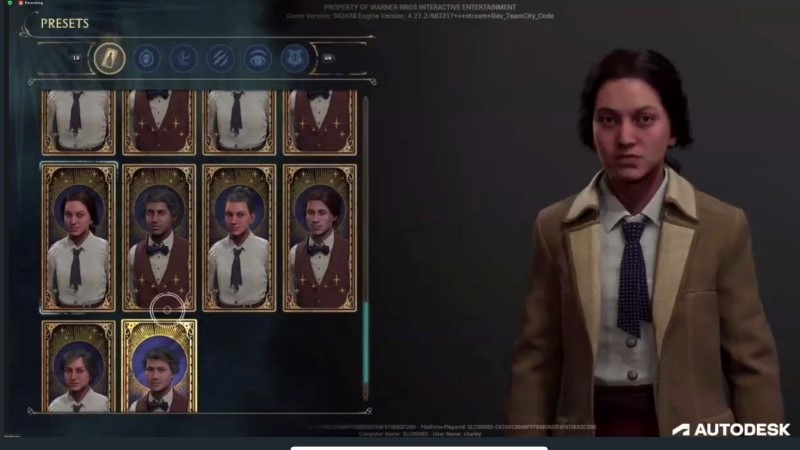 Hogwarts Legacy Karakter Yaratma Ekranı Paylaşıldı 1 Hogwarts Legacy