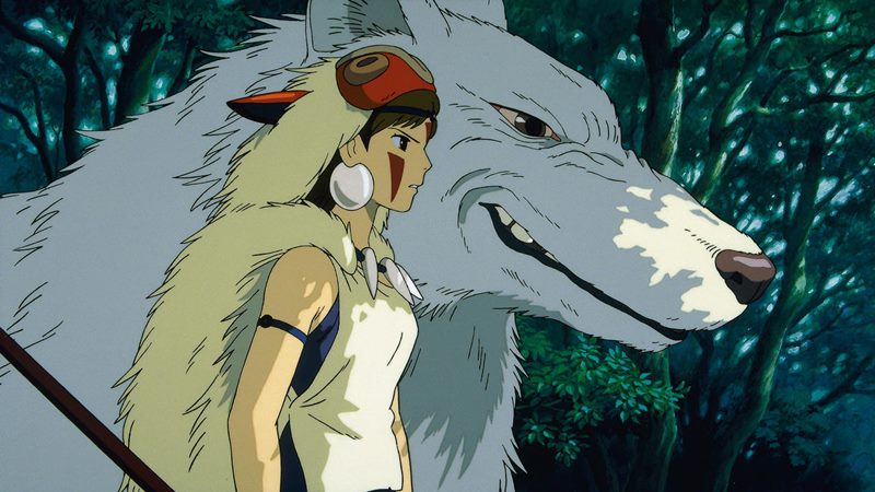 Netflix'teki En İyi 10 Anime Filmi 9 Princess Mononoke