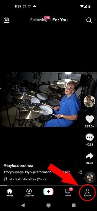 TikTok İzleme Geçmişi Görme ve Silme (Resimli Anlatım) 1 tiktok izleme geçmişi bakma