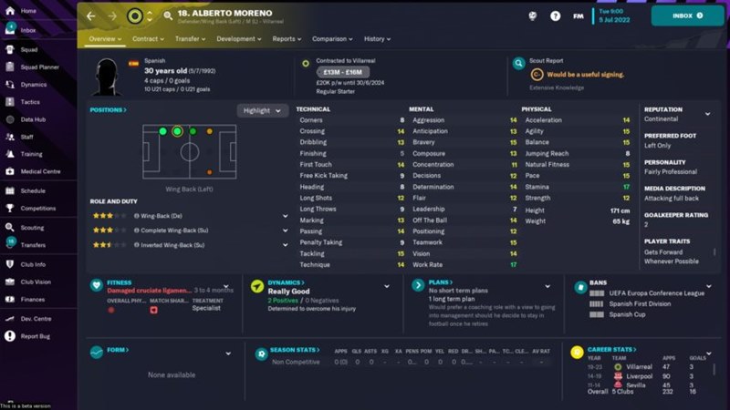 Football Manager 2023'teki En İyi Ucuz Oyuncular 8 Alberto Moreno