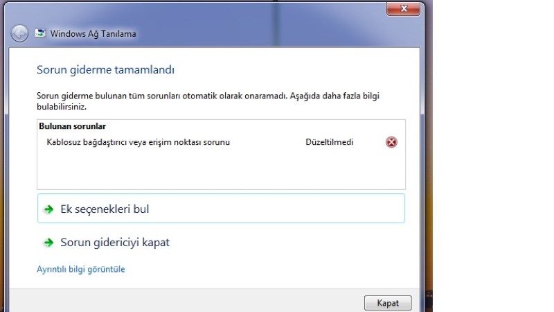 Laptop İnternete Bağlanmıyor Ne Yapabilirim? 7 Farklı Çözüm 8 7 Windows Sorun Giderme Araci Kullanin
