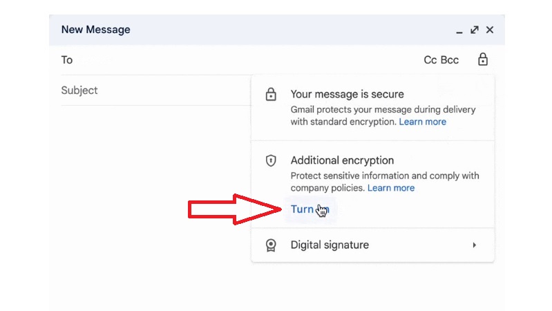 Gmail'e Uçtan Uca Şifreleme Geldi 1 Gmail'e Uçtan Uca Şifreleme Geldi