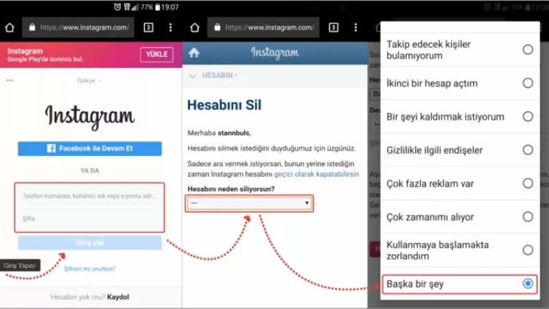 Instagram Bu Kullanıcı Bulunamadı Hatasının Çözümü 7 Instagram Bu Kullanıcı Bulunamadı Hatasının Çözümü
