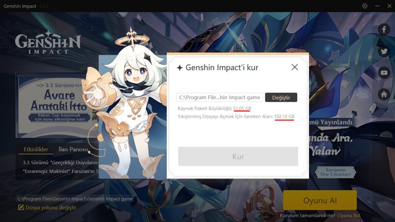 Genshin Impact Sistem Gereksinimleri 2022 2 Genshin Impact PC kaç GB