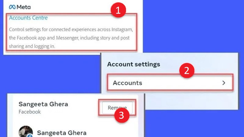 Facebook'u Instagram'dan Ayırmak İçin Yapılması Gerekenler 3 facebooku instagramdan ayırmak