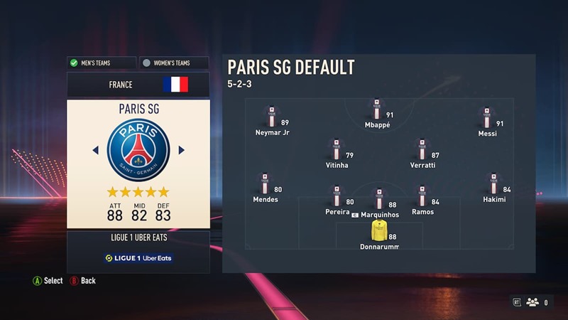 PSG fifa 23