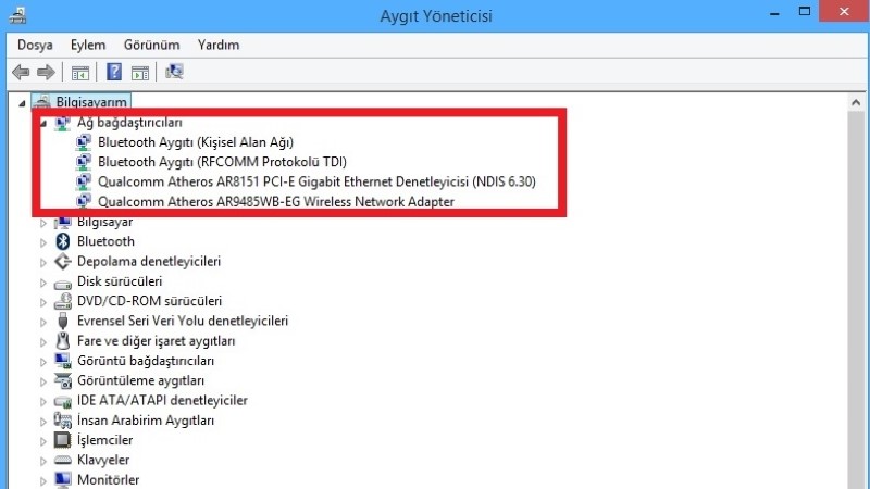 Laptop İnternete Bağlanmıyor Ne Yapabilirim? 7 Farklı Çözüm 3 surucu