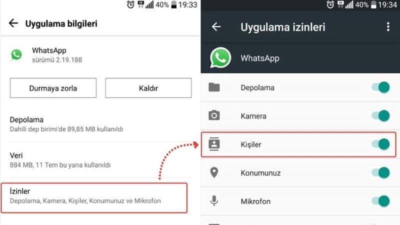 WhatsApp Kişiler Görünmüyor Sorunu İçin Çözüm Yöntemleri 6 WhatsApp Kişiler Görünmüyor Sorunu İçin Çözüm Yöntemleri