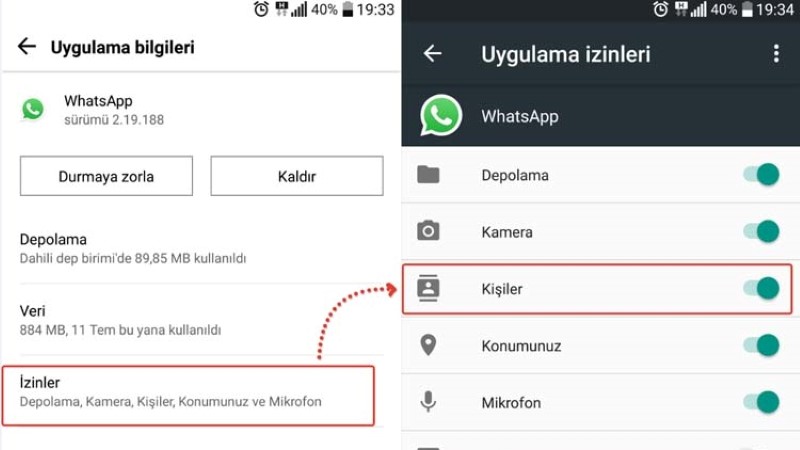 WhatsApp Kişiler Görünmüyor Sorunu İçin Çözüm Yöntemleri