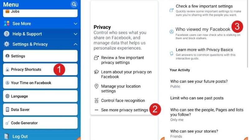 Facebook Profilime Kimler Baktı, Ücretsiz Nasıl Görebilirim? 6 Facebook Profilime Kimler Bakti iOS Ozel Yontem