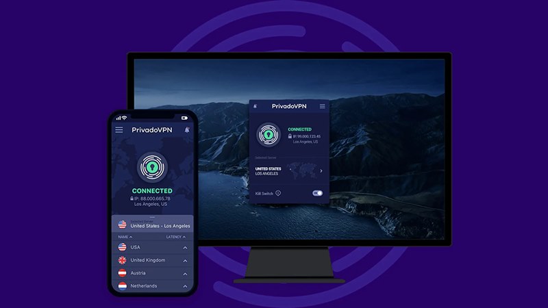 En İyi Ücretsiz Netflix VPN Uygulamaları 2023 5 PrivadoVPN netflix