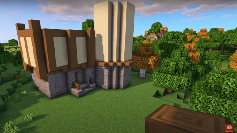 Minecraft Orta Çağ Evi Nasıl Yapılır? Adım Adım Anlattık 7 6