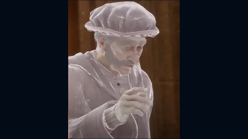 Hogwarts Legacy'deki Tüm Profesörler 8 Cuthbert Binns