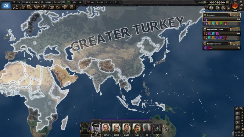 Hoi4 Ülke Kodları