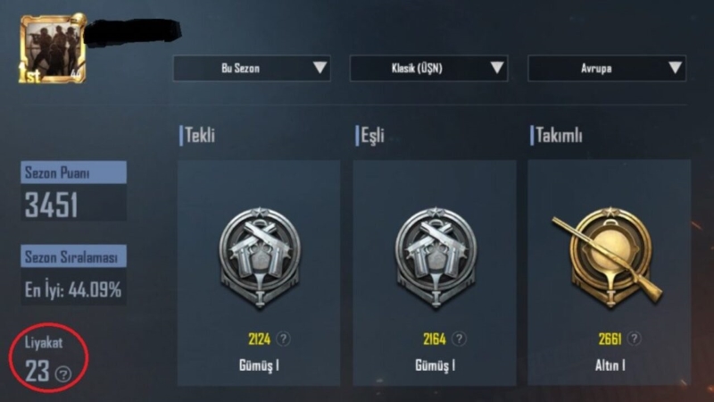 PUBG Mobile Liyakat Nasıl Yükseltilir? Kurallar Neler? (2023) 1 PUBG Mobile Liyakat Nasıl Yükseltilir? Kurallar Neler? (2023)